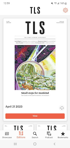 The Times Literary Supplement. ekran görüntüsü