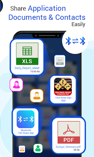 Bluetooth Share : APK & Files ekran görüntüsü