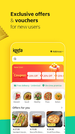 Keeta - Food Delivery ekran görüntüsü