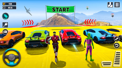 Araba Yarışı Car Stunt Games ekran görüntüsü