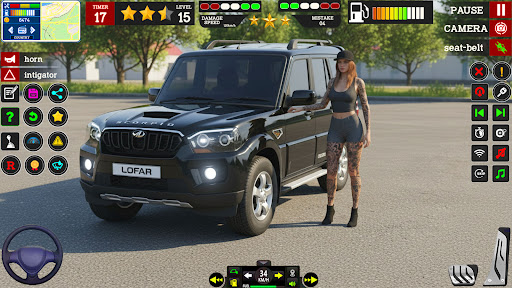 Offroad Jeep Parking Games ekran görüntüsü