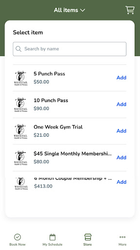 Whitetail Health & Fitness ekran görüntüsü