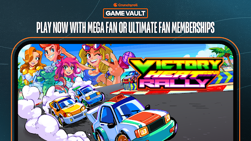 Crunchyroll Victory Heat Rally ekran görüntüsü
