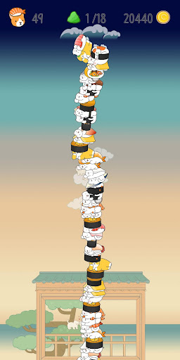 Neko Sushi - Stack Game ekran görüntüsü