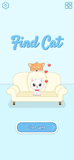 Kedi Bul - Bulmaca ekran görüntüsü
