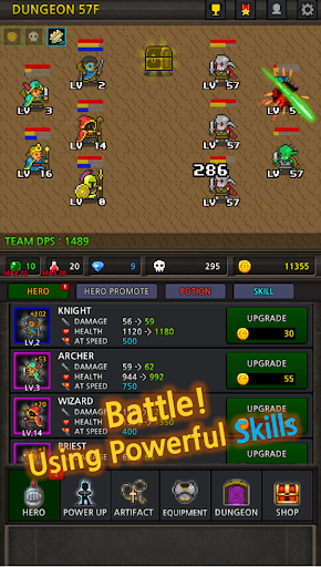 Grow Heroes - Idle Rpg ekran görüntüsü