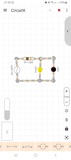 CircuitX: Circuit Simulator ekran görüntüsü