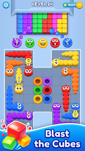 Worm Escape 3D ekran görüntüsü