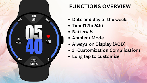 Fitness Watch Face ekran görüntüsü