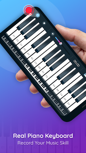 Real Piano Keyboard ekran görüntüsü