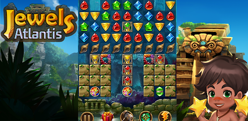 Jewels Atlantis: Puzzle game ekran görüntüsü