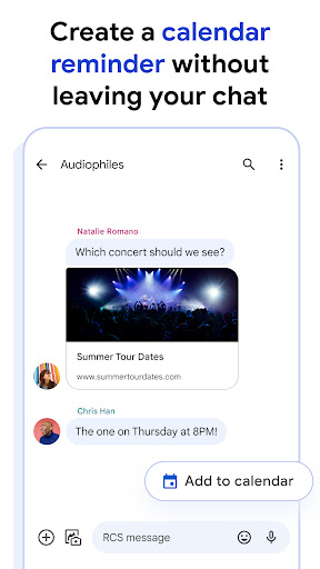 Google Mesajlar ekran görüntüsü