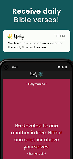 Holy - Daily Bible Verses ekran görüntüsü