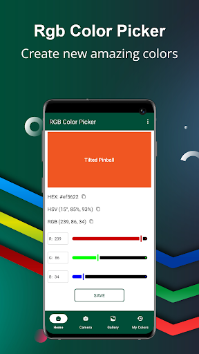 RGB Color Picker ekran görüntüsü