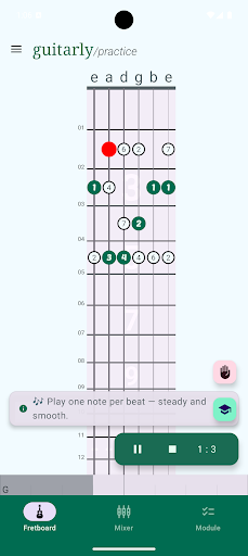 Guitarly Practice: Learn ekran görüntüsü