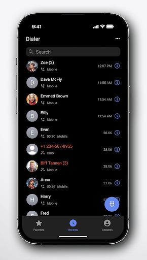 Right Dialer ekran görüntüsü