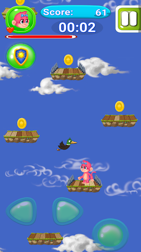 Money Monkey Juego de Saltos ekran görüntüsü