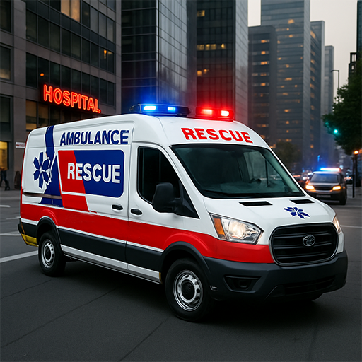Ambulans Sürüş Simülatörü 3D