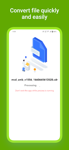 CDR File Viewer and Converter ekran görüntüsü