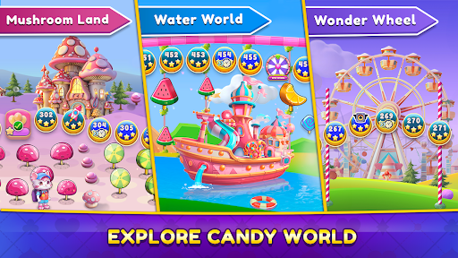 Solitaire Candy World ekran görüntüsü