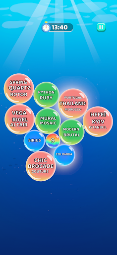 Bubble Associations ekran görüntüsü