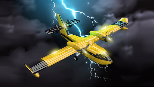 Flight Simulator - TV ekran görüntüsü