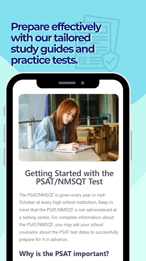 PSAT/NMSQT Practice Test ekran görüntüsü