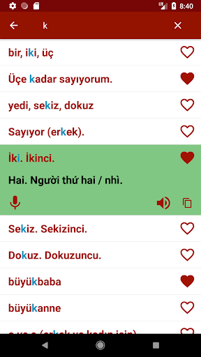 Vietnamca öğren ekran görüntüsü
