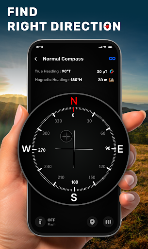 Digital Compass: GPS Direction ekran görüntüsü