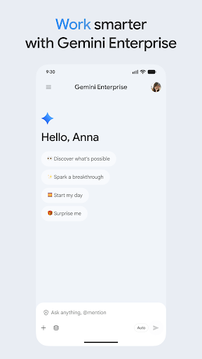 Google Gemini Enterprise ekran görüntüsü