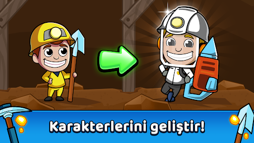 Idle Miner Tycoon Maden Oyunu ekran görüntüsü