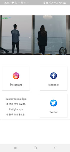 Hayran TV ekran görüntüsü