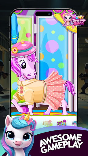 Pony Dressup Salon Saga ekran görüntüsü