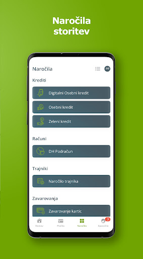 DH Mobilni ekran görüntüsü