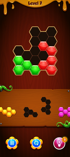 Hexa Shape Puzzle ekran görüntüsü