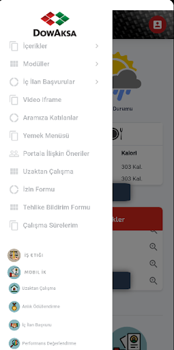 DowAksa Portal ekran görüntüsü