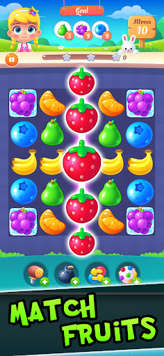 Fruit Merge: Line Match 3 Game ekran görüntüsü