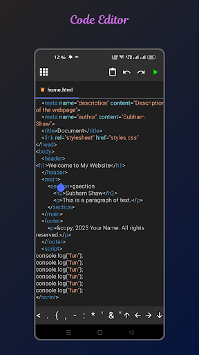 Web IDE, React,Node -WebDeck ekran görüntüsü