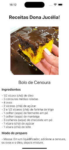 Receitas Dona Jucélia ekran görüntüsü
