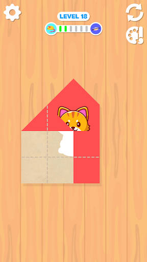 Fold It! Paper Puzzle 3D ekran görüntüsü
