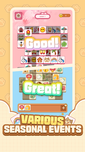 Cat Time - Cat Game, Match 3 ekran görüntüsü