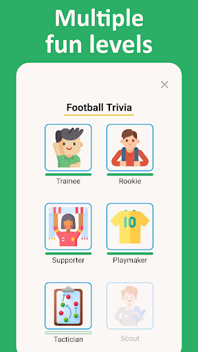 Football Quiz: Fun Trivia Game ekran görüntüsü