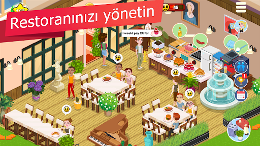 Restoran Kafe Idle Tycoon ekran görüntüsü