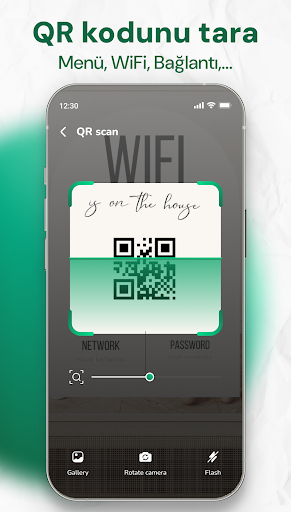 QRX: QR Kod ve Barkod Tarayıcı ekran görüntüsü