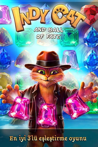 Indy Cat Match 3 ekran görüntüsü