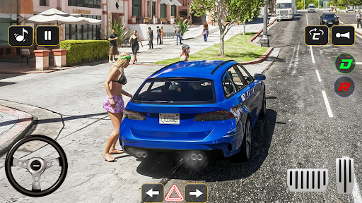Car Driving Luxury Car Game ekran görüntüsü