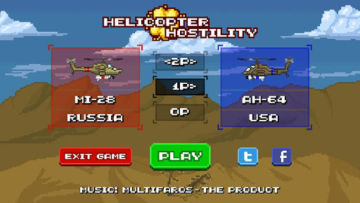 Helicopter Hostility ekran görüntüsü