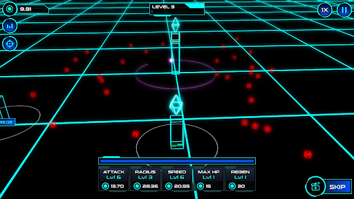 Idle Geometry Defense ekran görüntüsü