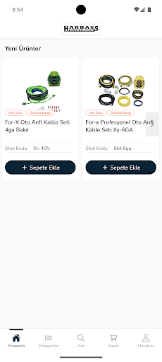 Harbass Elektronik ekran görüntüsü