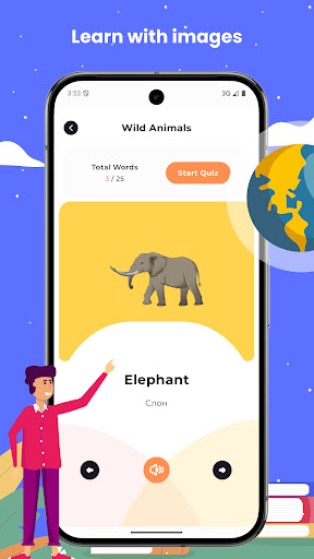 Learn English via Belarusian ekran görüntüsü